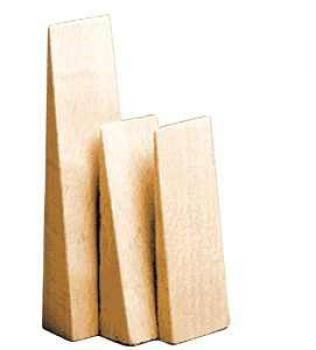 Holzkeile 65x20x8 mm